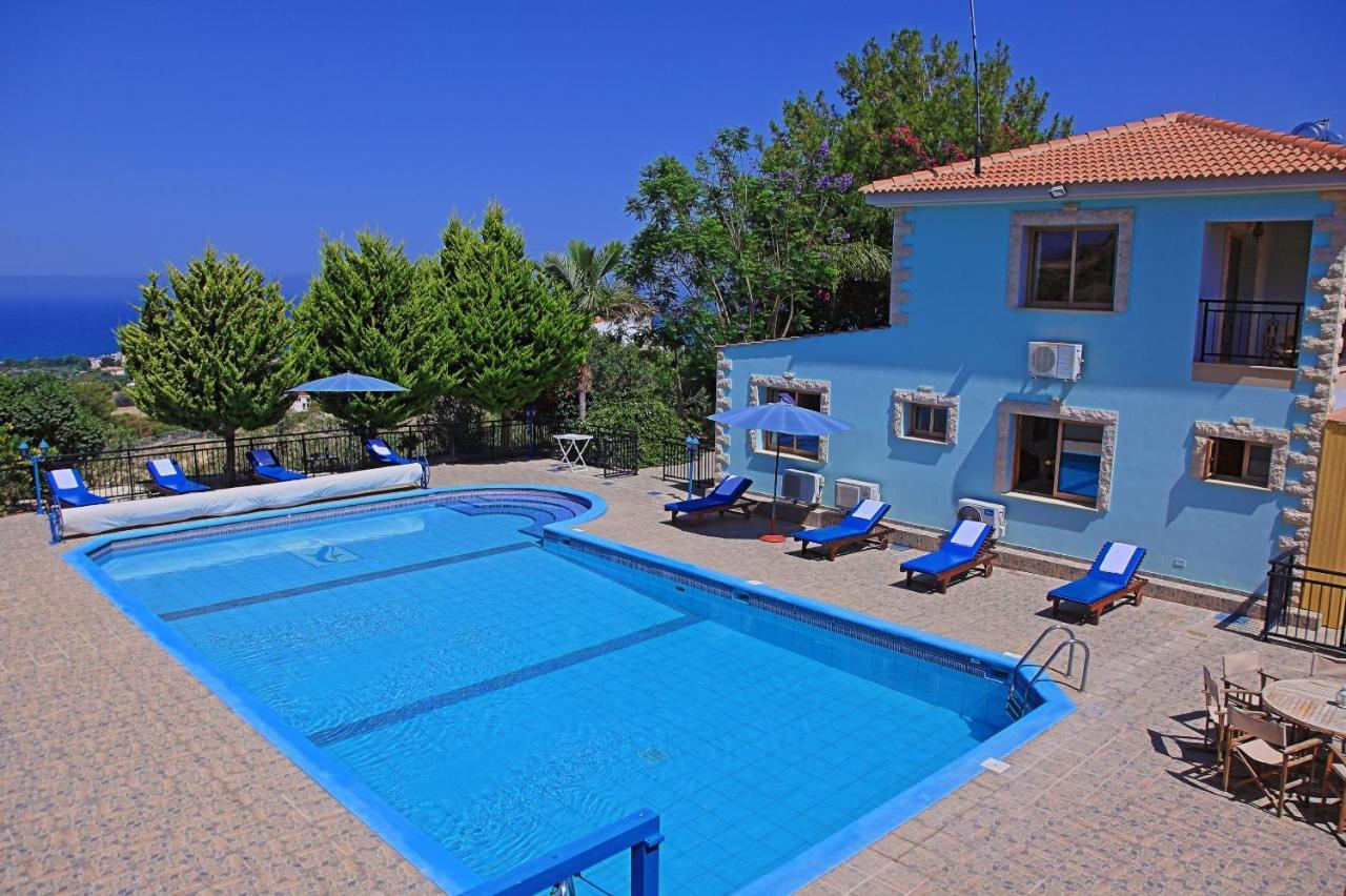 Marilena Sunset Villa 2 Agia Marina  ภายนอก รูปภาพ