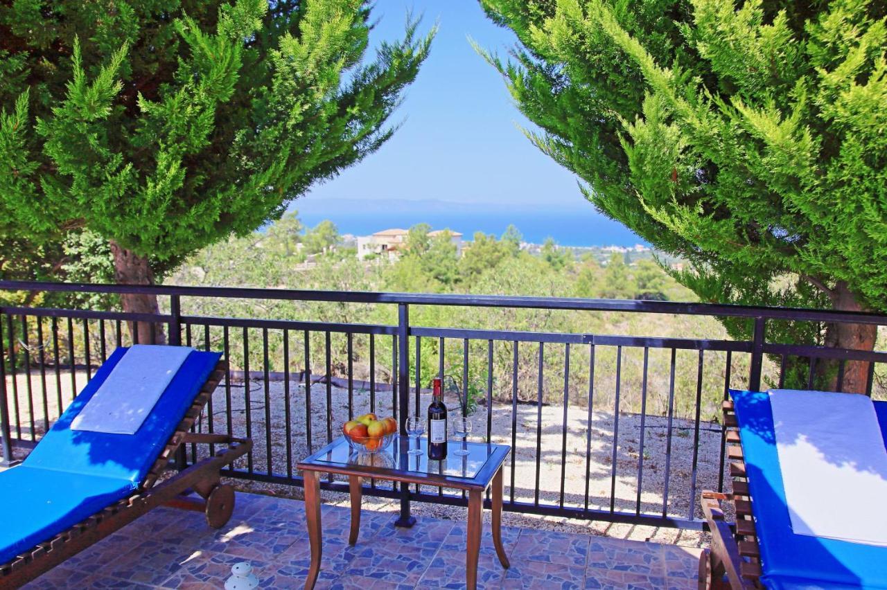 Marilena Sunset Villa 2 Agia Marina  ภายนอก รูปภาพ