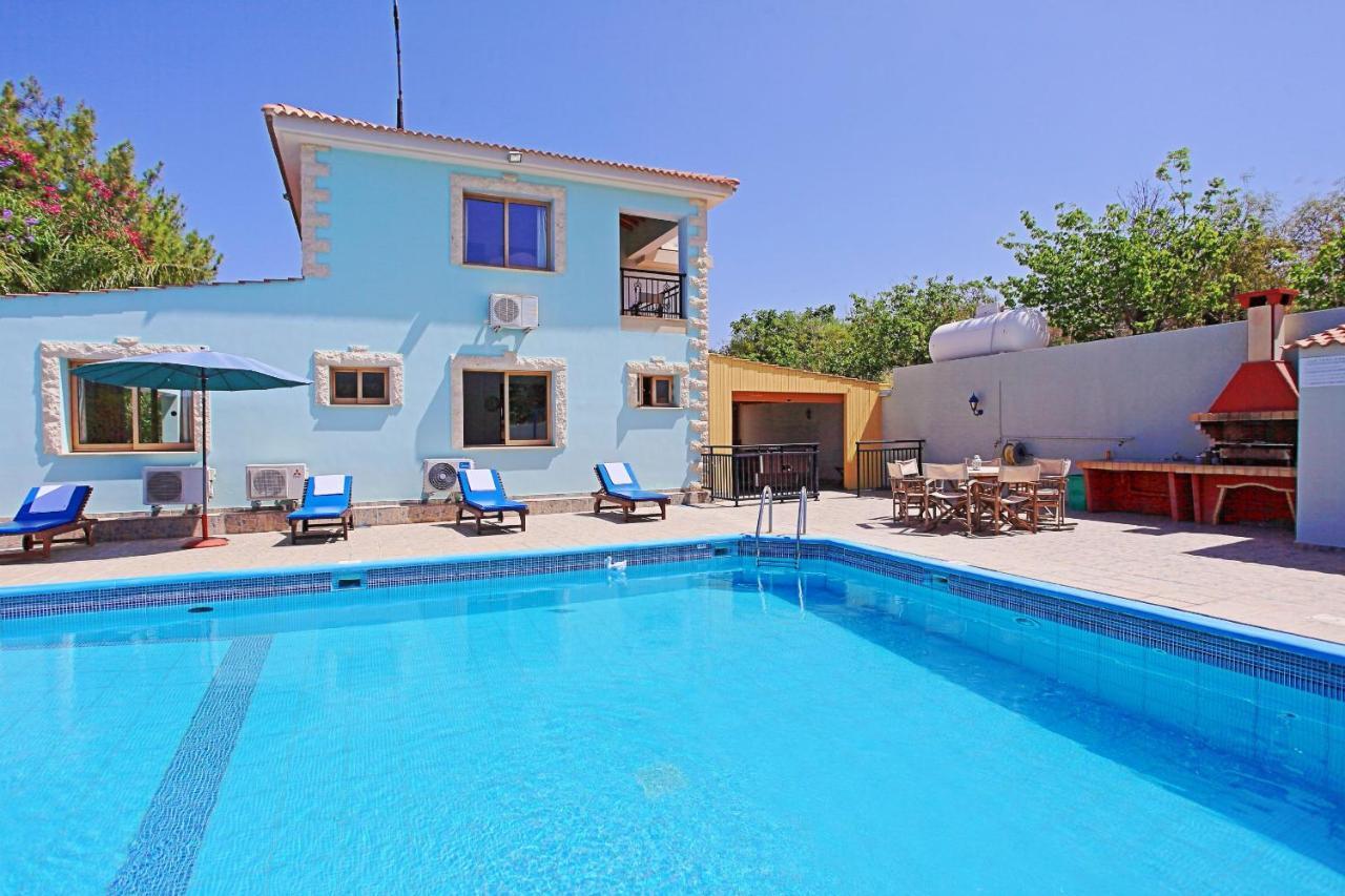 Marilena Sunset Villa 2 Agia Marina  ภายนอก รูปภาพ